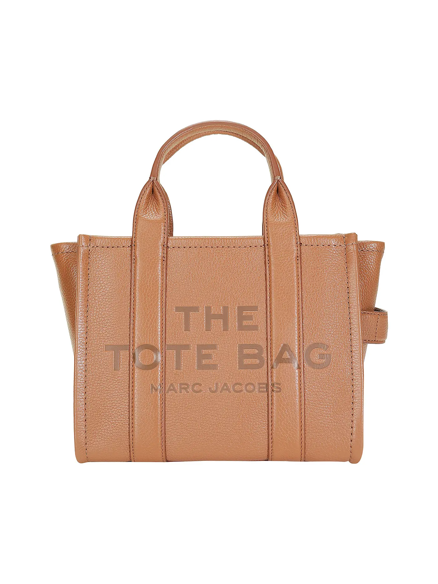 MARC JACOBS | Ledertasche - Tote Bag THE SMALL TOTE LEATHER | camel
